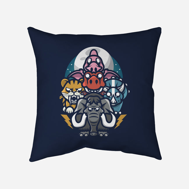 Mighty Animals-None-Removable Cover w Insert-Throw Pillow-jrberger