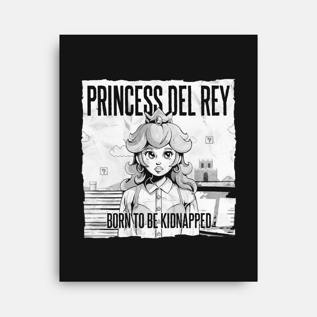 Princess Del Rey-None-Stretched-Canvas-Arigatees