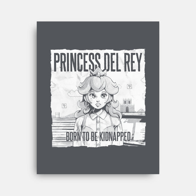 Princess Del Rey-None-Stretched-Canvas-Arigatees