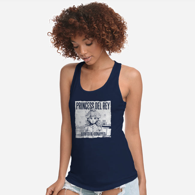 Princess Del Rey-Womens-Racerback-Tank-Arigatees