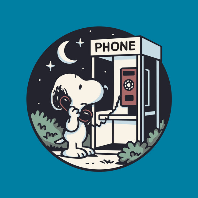 Doggy Phone Home-None-Polyester-Shower Curtain-Xentee