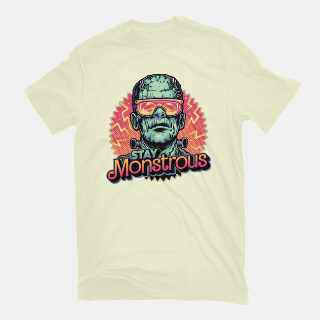 Stay Monstrous-Mens-Basic-Tee-glitchygorilla