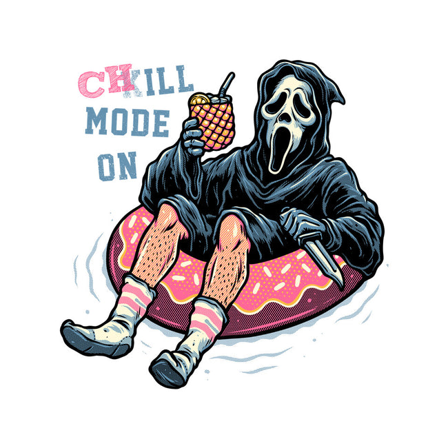 Chill Mode On-Unisex-Basic-Tee-glitchygorilla