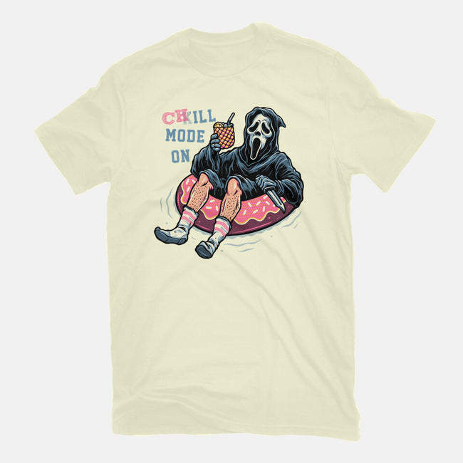 Chill Mode On-Mens-Basic-Tee-glitchygorilla