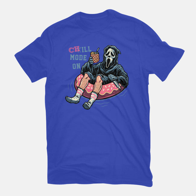 Chill Mode On-Youth-Basic-Tee-glitchygorilla