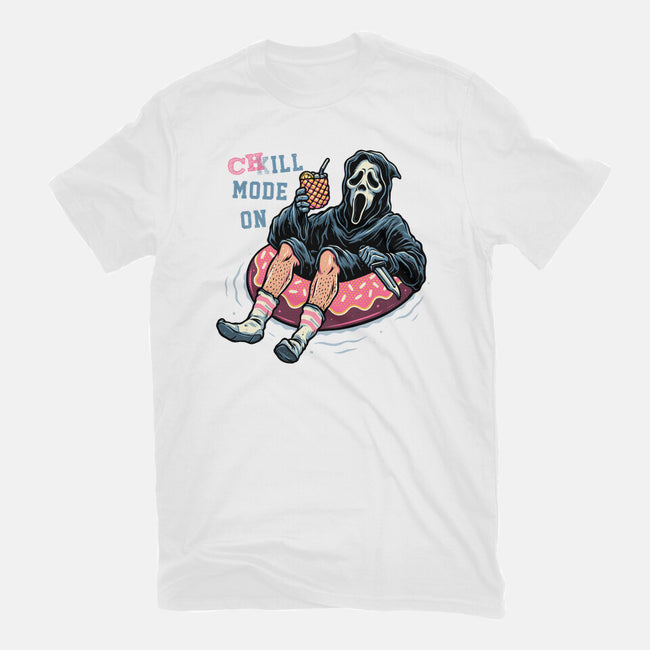 Chill Mode On-Mens-Basic-Tee-glitchygorilla