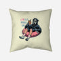 Chill Mode On-None-Removable Cover w Insert-Throw Pillow-glitchygorilla
