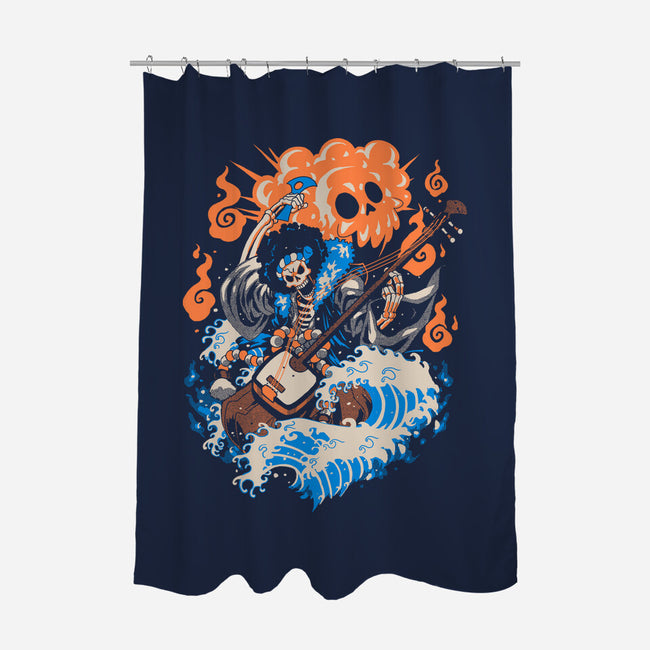 Wave Of Souls-None-Polyester-Shower Curtain-Estudio Horta