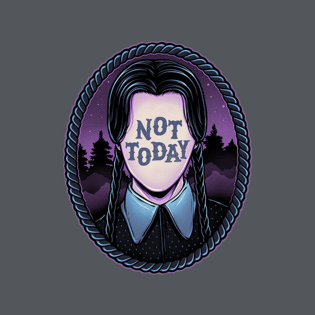 Not Today-None-Matte-Poster-glitchygorilla