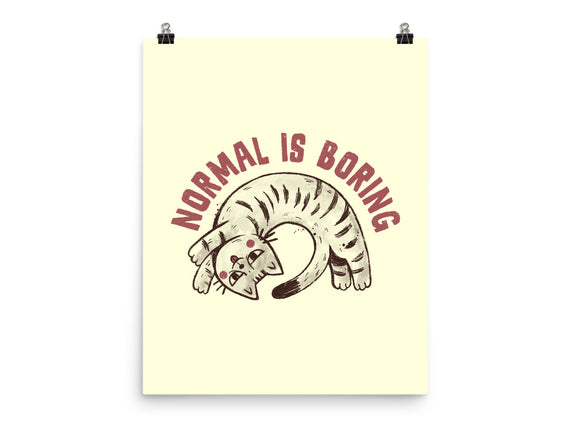 Normal Is So Boring