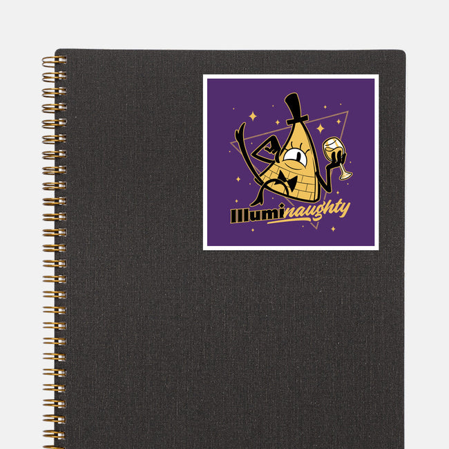 Naughty Illuminati Triangle-None-Glossy-Sticker-Studio Mootant