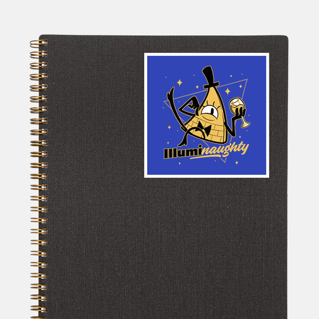 Naughty Illuminati Triangle-None-Glossy-Sticker-Studio Mootant