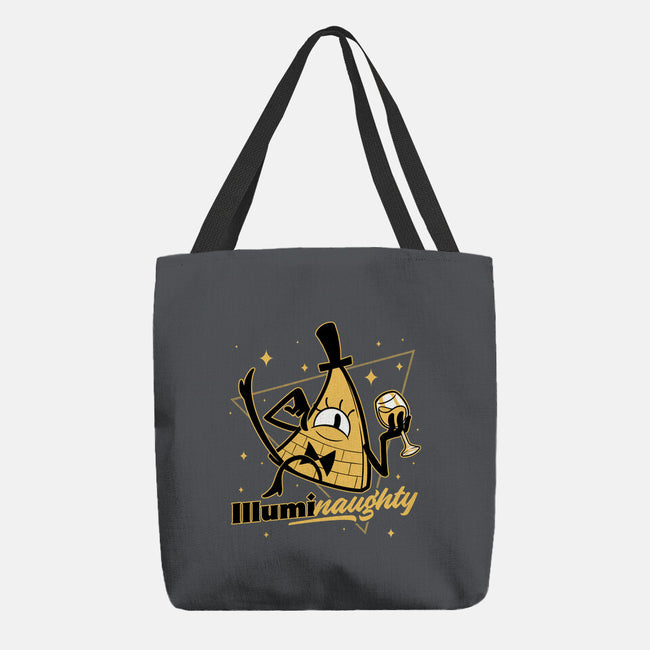 Naughty Illuminati Triangle-None-Basic Tote-Bag-Studio Mootant