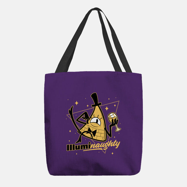 Naughty Illuminati Triangle-None-Basic Tote-Bag-Studio Mootant