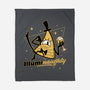 Naughty Illuminati Triangle-None-Fleece-Blanket-Studio Mootant