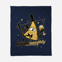 Naughty Illuminati Triangle-None-Fleece-Blanket-Studio Mootant
