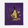 Naughty Illuminati Triangle-None-Fleece-Blanket-Studio Mootant