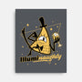 Naughty Illuminati Triangle-None-Stretched-Canvas-Studio Mootant