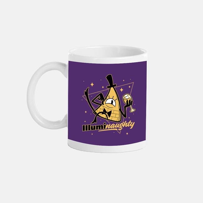 Naughty Illuminati Triangle-None-Mug-Drinkware-Studio Mootant