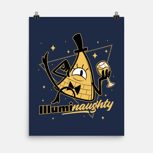 Naughty Illuminati Triangle-None-Matte-Poster-Studio Mootant