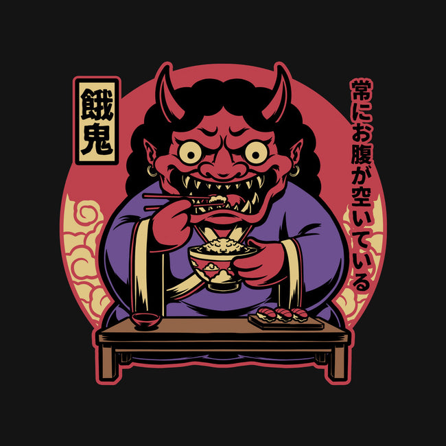 Hungry Oni Food-Mens-Basic-Tee-Studio Mootant