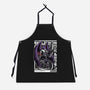Digital Demon Lord Cyberpunk-Unisex-Kitchen-Apron-Studio Mootant