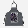 Digital Demon Lord Cyberpunk-Unisex-Kitchen-Apron-Studio Mootant