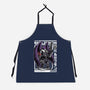 Digital Demon Lord Cyberpunk-Unisex-Kitchen-Apron-Studio Mootant