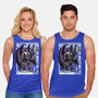 Digital Demon Lord Cyberpunk-Unisex-Basic-Tank-Studio Mootant