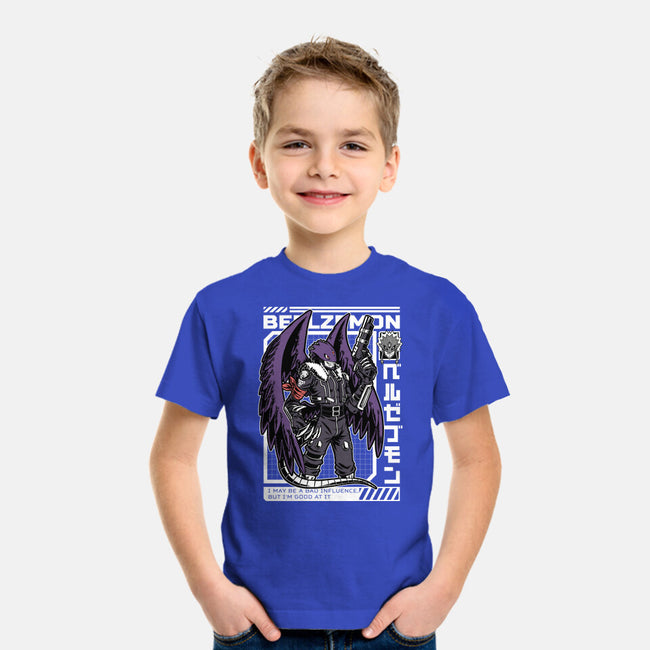 Digital Demon Lord Cyberpunk-Youth-Basic-Tee-Studio Mootant