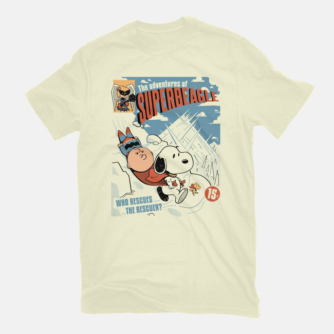 The Adventures Of SuperBeagle-Mens-Basic-Tee-Heyra Vieira
