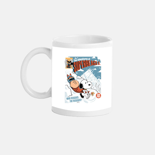 The Adventures Of SuperBeagle-None-Mug-Drinkware-Heyra Vieira