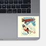 The Adventures Of SuperBeagle-None-Glossy-Sticker-Heyra Vieira