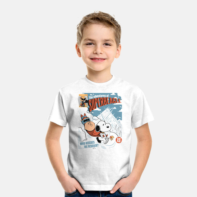 The Adventures Of SuperBeagle-Youth-Basic-Tee-Heyra Vieira