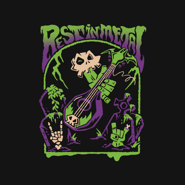 Rest In Metal-Baby-Basic-Onesie-Henrique Torres