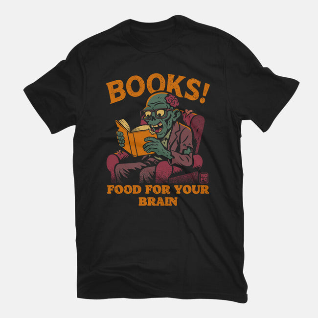 Food For Your Brain-Unisex-Basic-Tee-worlddominationforcats