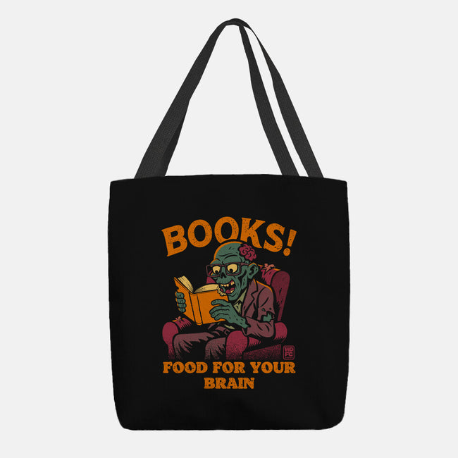 Food For Your Brain-None-Basic Tote-Bag-worlddominationforcats