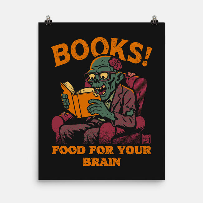 Food For Your Brain-None-Matte-Poster-worlddominationforcats