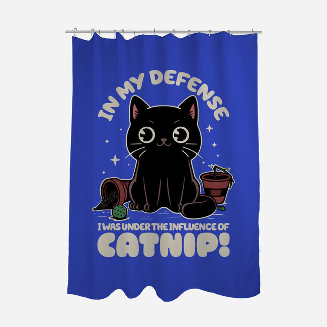It's The Catnip's Fault-None-Polyester-Shower Curtain-Popnotic