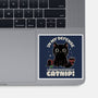 It's The Catnip's Fault-None-Glossy-Sticker-Popnotic