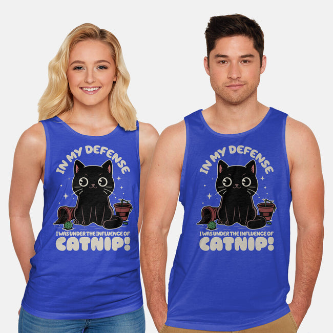 It's The Catnip's Fault-Unisex-Basic-Tank-Popnotic