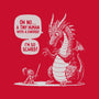 Sarcastic Dragon-Womens-Fitted-Tee-Popnotic