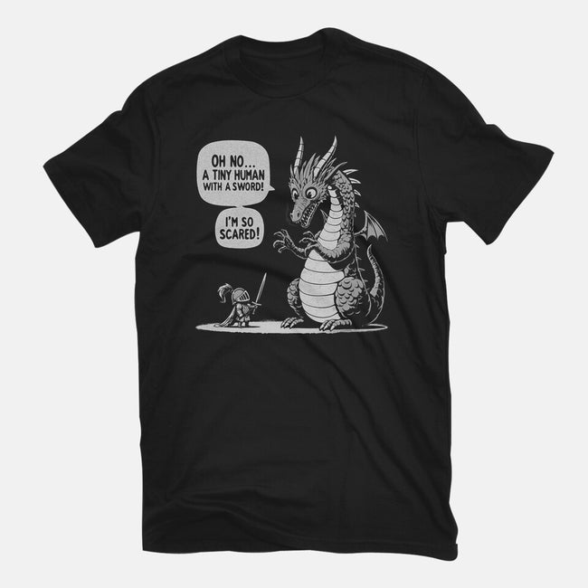 Sarcastic Dragon-Mens-Basic-Tee-Popnotic