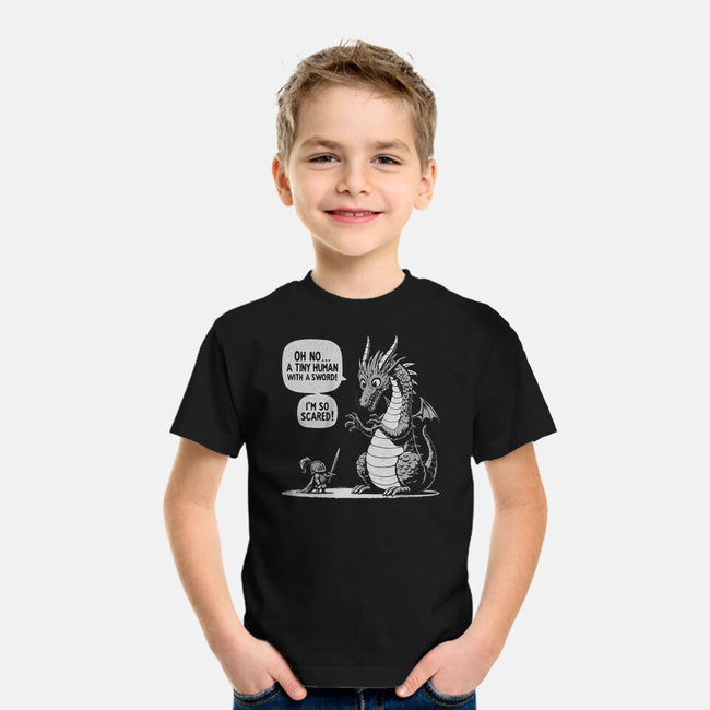 Sarcastic Dragon-Youth-Basic-Tee-Popnotic