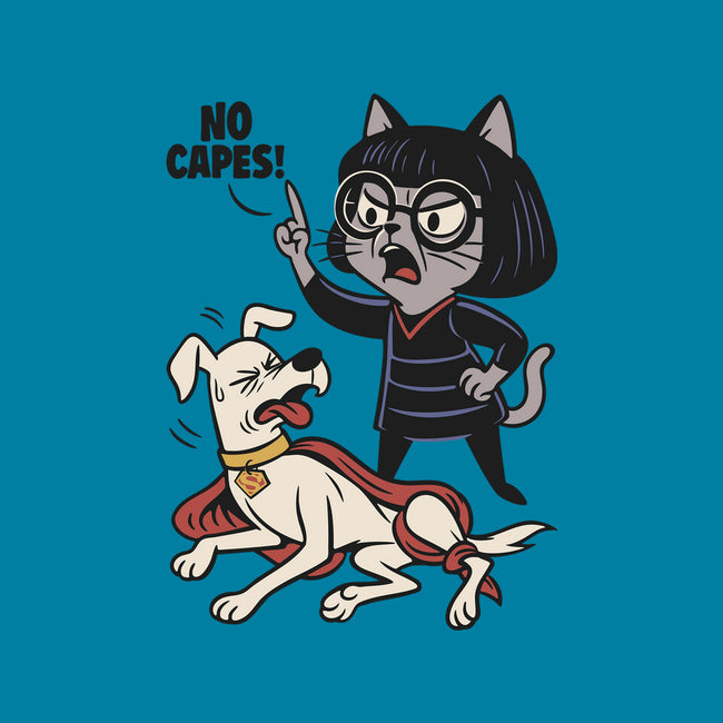 No Capes-None-Glossy-Sticker-Popnotic