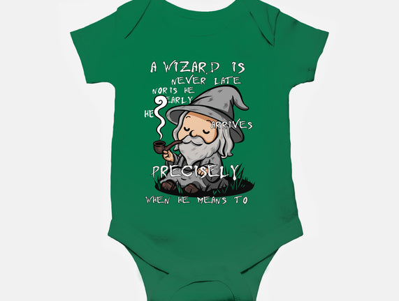 A Wizard Is Never Late