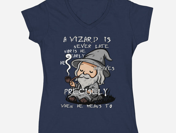 A Wizard Is Never Late