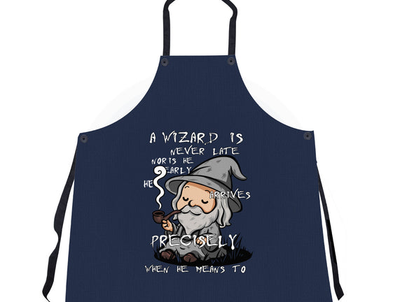 A Wizard Is Never Late