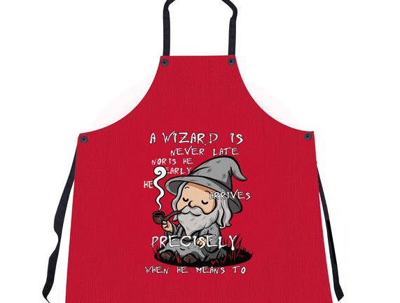 A Wizard Is Never Late