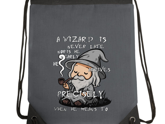 A Wizard Is Never Late